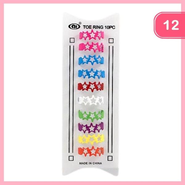 STAR TOE RING (12 UNITS)