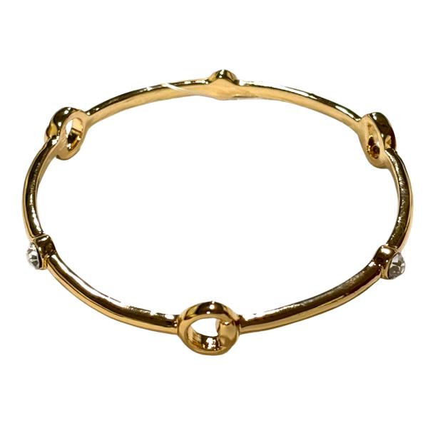METAL BALL BANGLE BRACELET