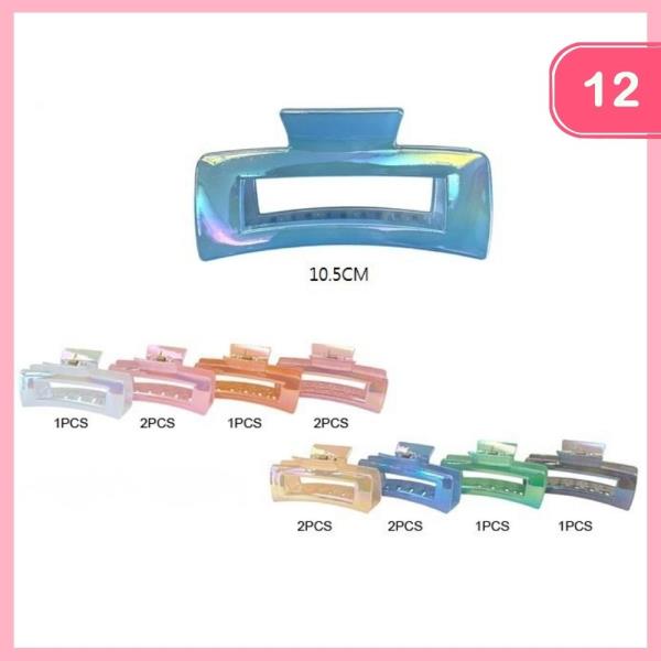 HAIR CLAW CLIP (12 UNITS)