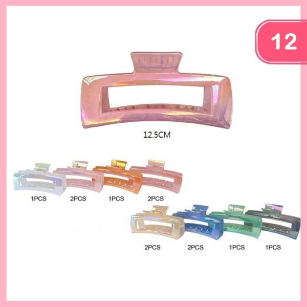HAIR CLAW CLIP (12 UNITS)