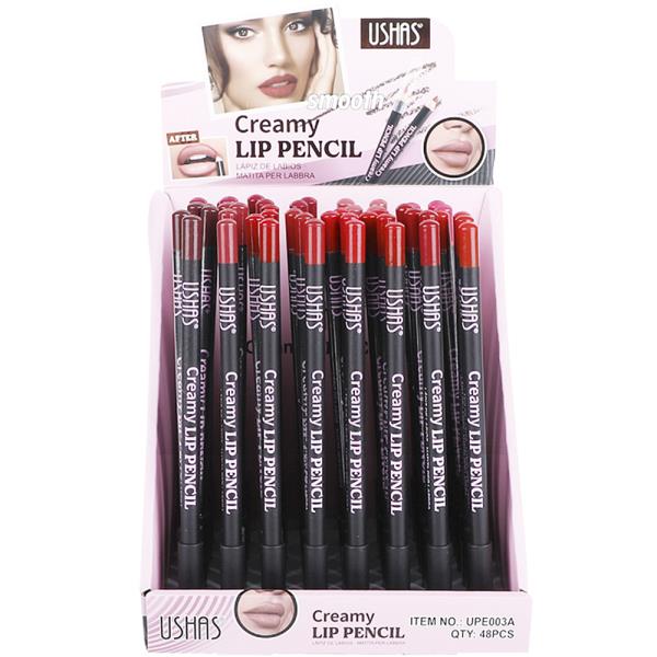 USHAS SMOOTH CREAMY LIP PENCIL (48 UNITS)