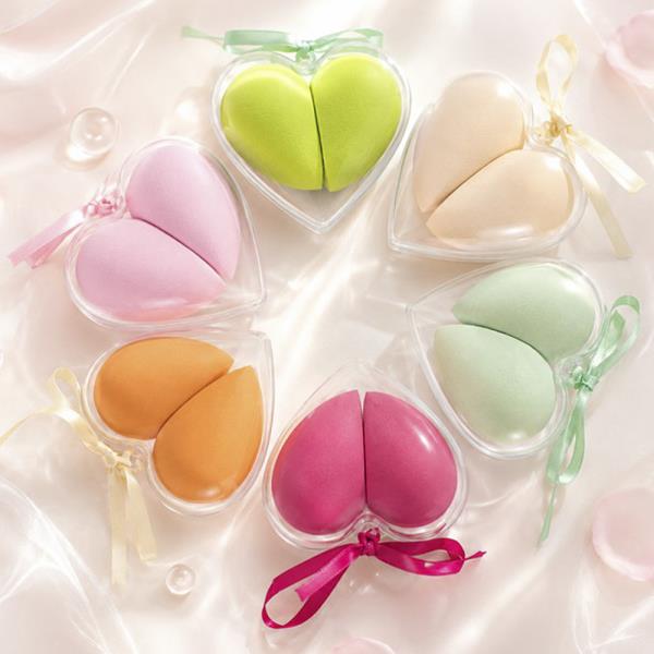 COLOR 2PC MAKEUP SPONGE (12 UNITS)