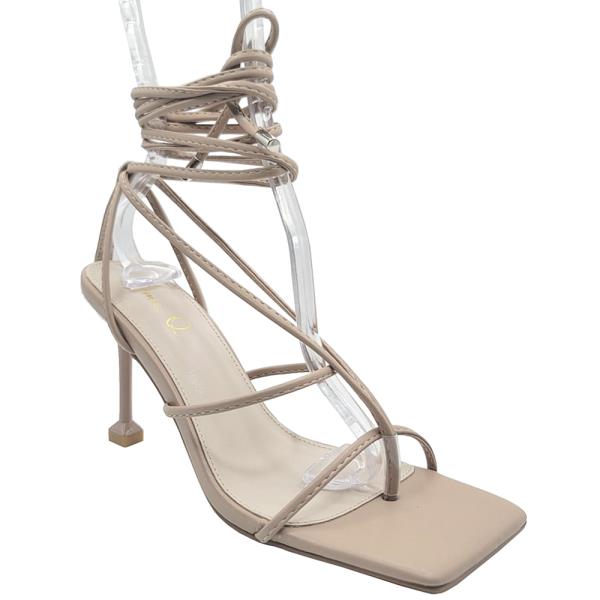 ETA-7DAYS OPEN LEG STRING WRAP HEEL