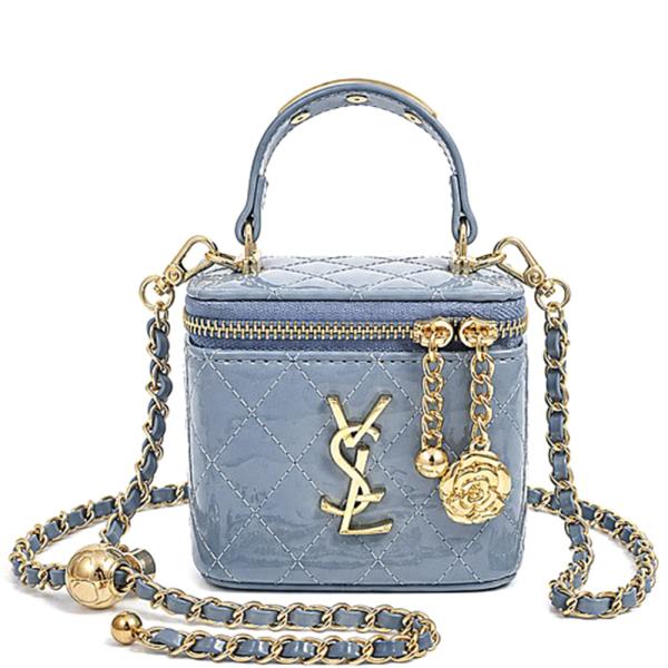 QUILTED FASHION DESIGN HANDLE CROSSBODY BAG