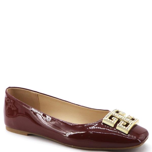 ORNAMENT SQUARE TOE BALLERINA