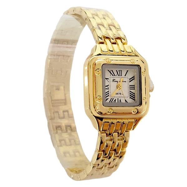 SQUARE LINKED CHAIN WATCH