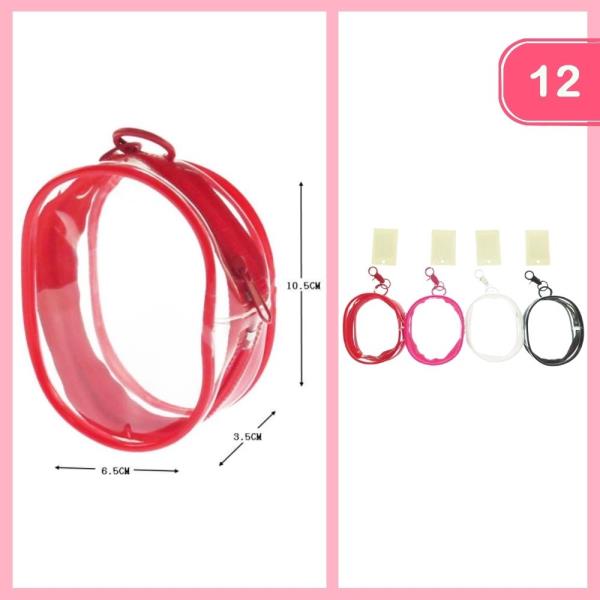 CLEAR COIN PURSE (12 UNITS)