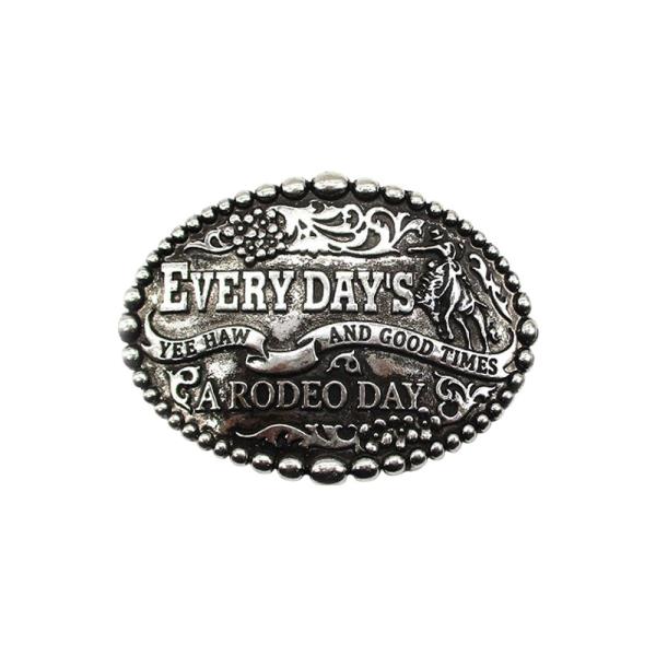 WESTERN EVERYDAY RODEO BELT BUCKLE