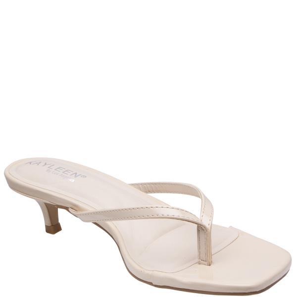 ETA-7DAYS FLIP FLOP THONG KITTEN HEEL