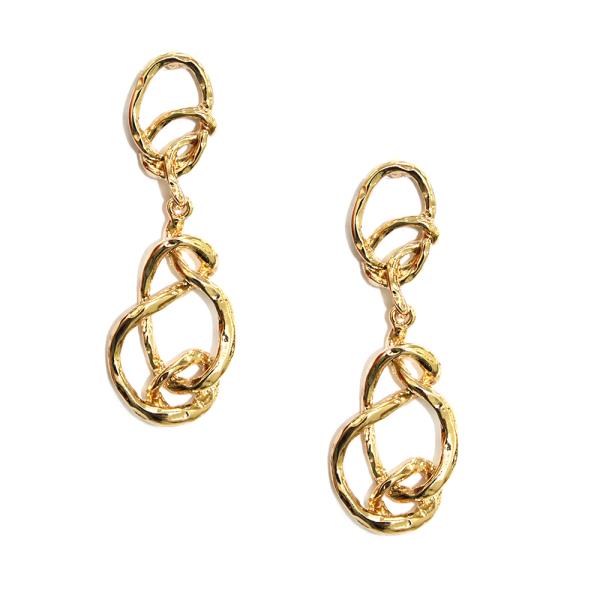 METAL DANGLE EARRINGS