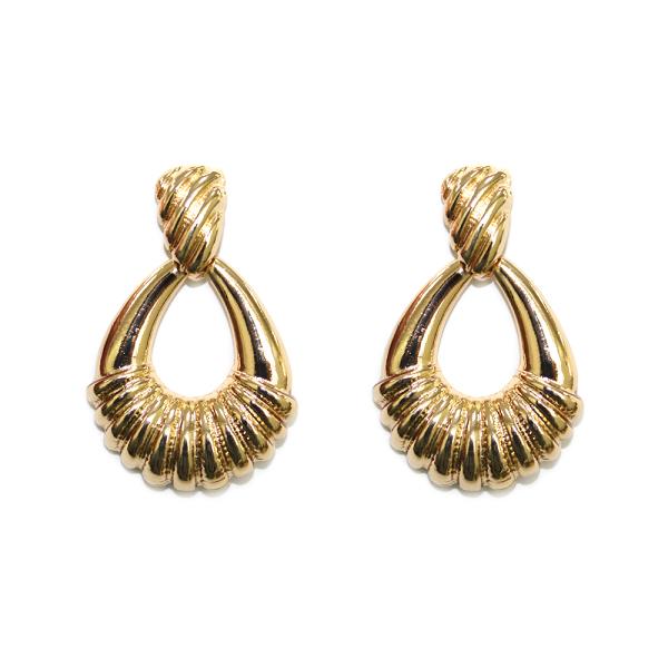 DOOR KNOCKER POST DANGLE EARRING