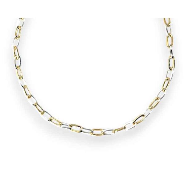 ALLOY CHAIN LINK NECKLACE