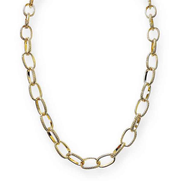 METAL CHAIN LINK NECKLACE