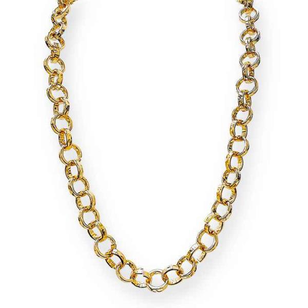 METAL CHAIN LINK NECKLACE