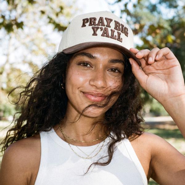 PRAY BIG Y`ALL TRUCKER HAT