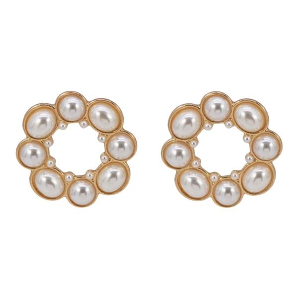 PREAL ROUND STUD EARRING