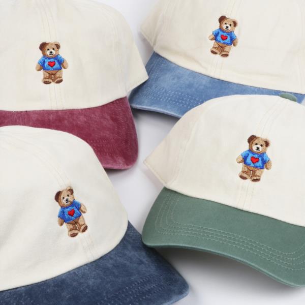 TEDDY BEAR FASHION CAPS