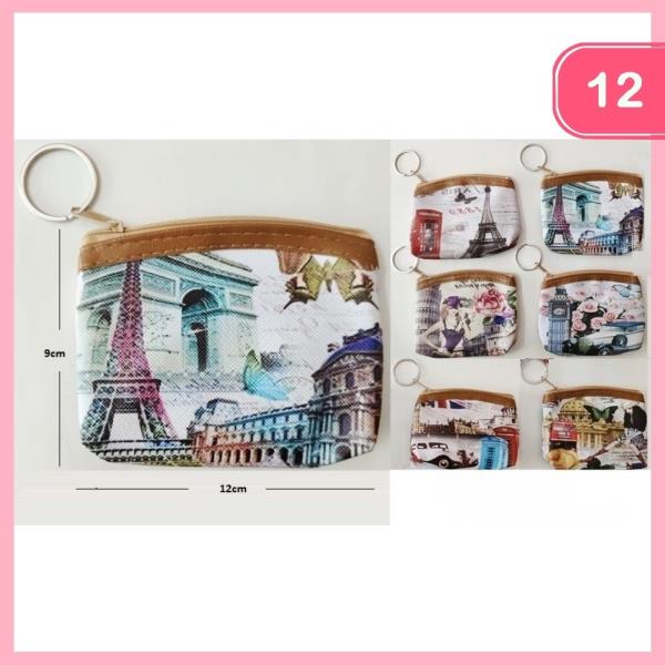 FASHION COIN PURSE (12 UNITS)