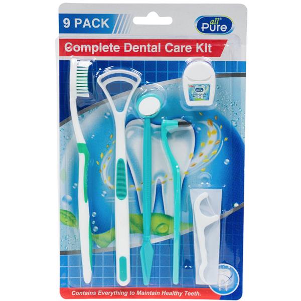 9 PC PLASTIC DENTAL KIT