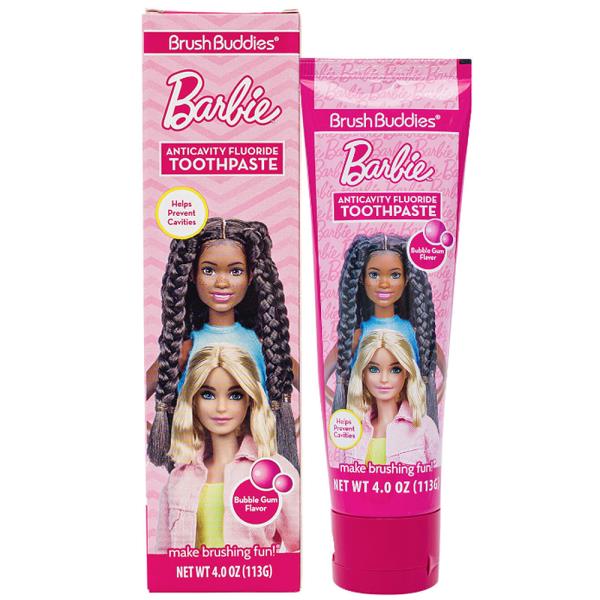 BARBIE ANTICAVITY FLOURIDE TOOTHPASTE