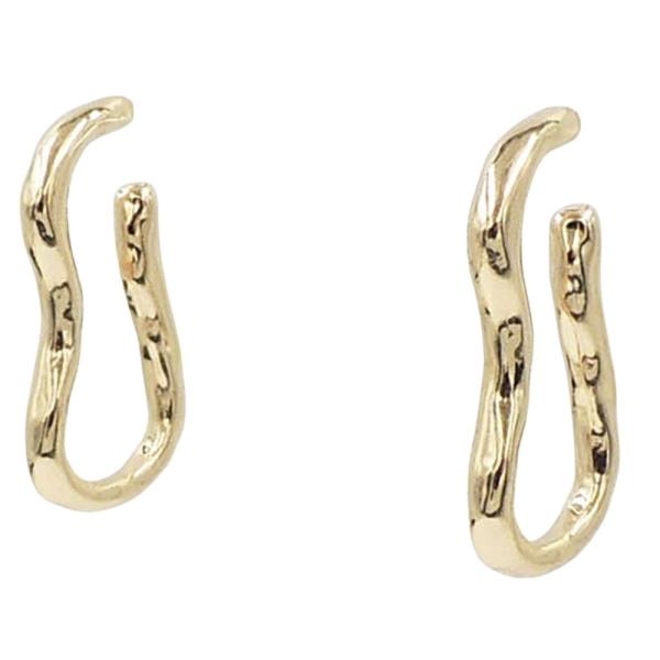 MESH HOOP EARRING
