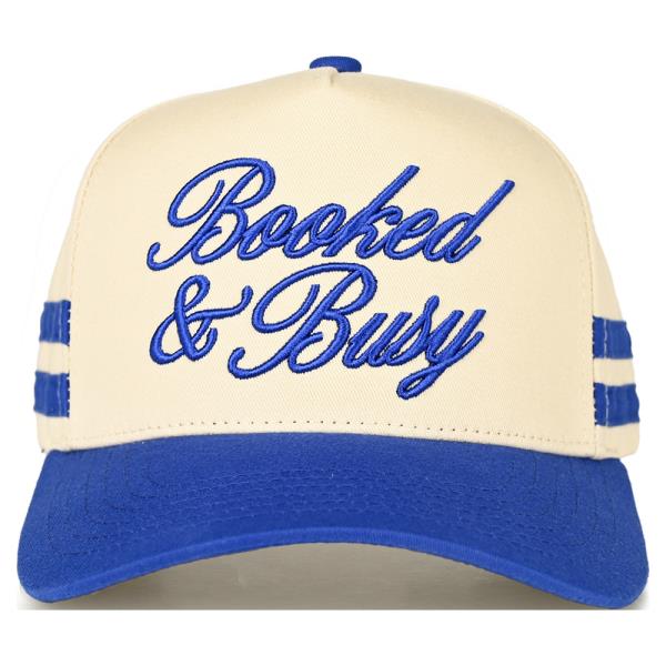 CC BOOKED AND BUSY TRUCKER HAT