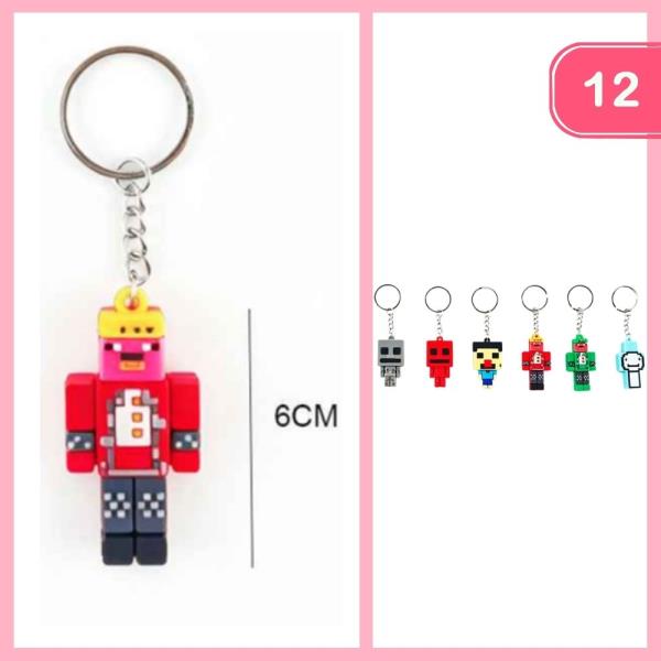 ROBOT KEYCHAIN (12 UNITS)