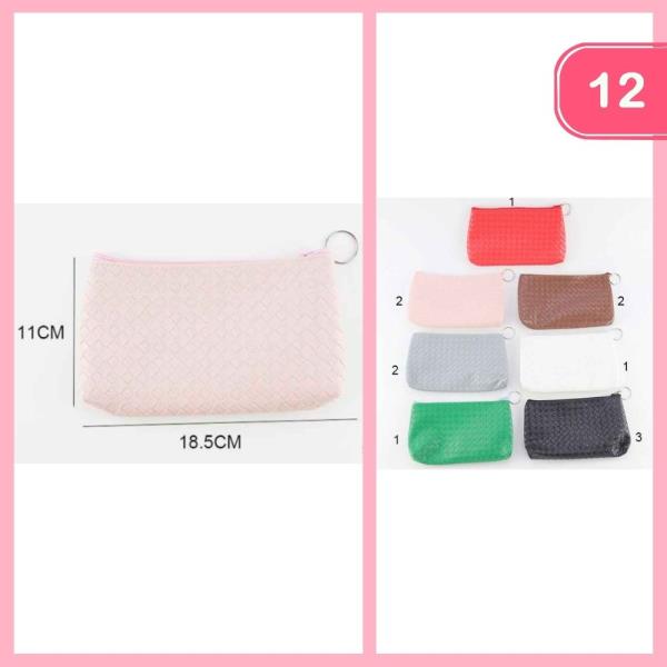 WOVEN COIN PURSE (12 UNITS)