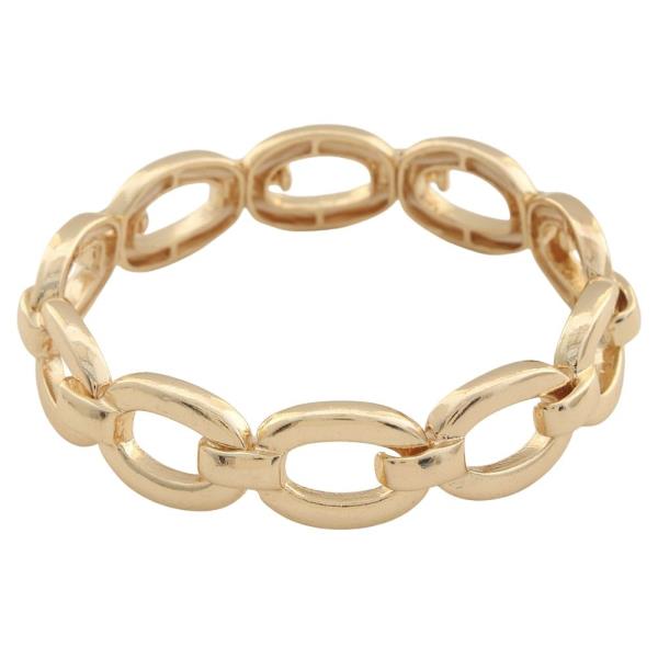 METAL LINKED CHAIN BRACELET
