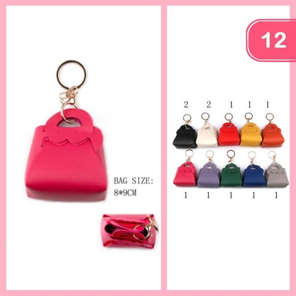 MINI PURSE KEYCHAIN (12 UNITS)