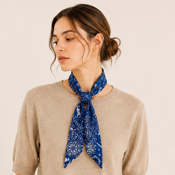 BANDANA SKINNY SCARF