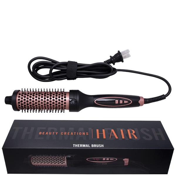 BEAUTY CREATIONS BLACK THERMAL HAIR BRUSH