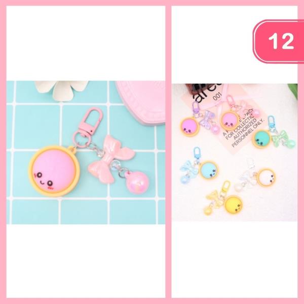 CUTE DUMPLING KEYCHAIN (12 UNITS)