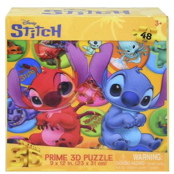 STITCH 48PC PRIME 3D PUZZLE