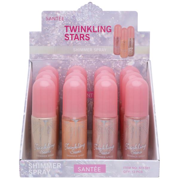 SANTEE TWINKLING STARS SHIMMER SPRAY (12 UNITS)