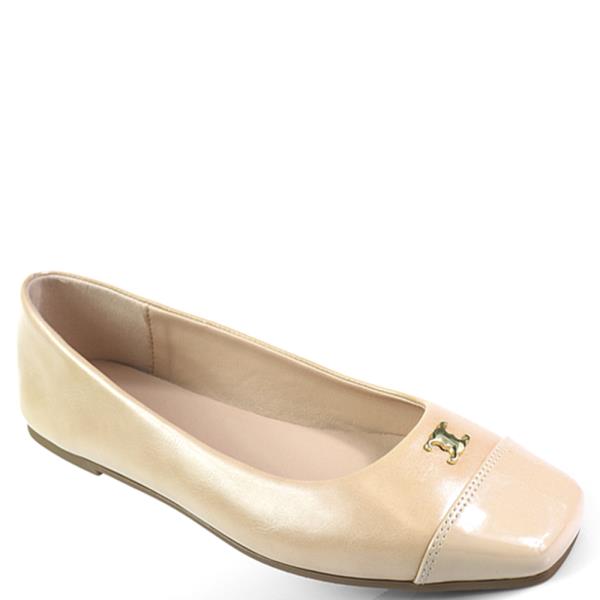 SQUARE TOECAP BALLERINA