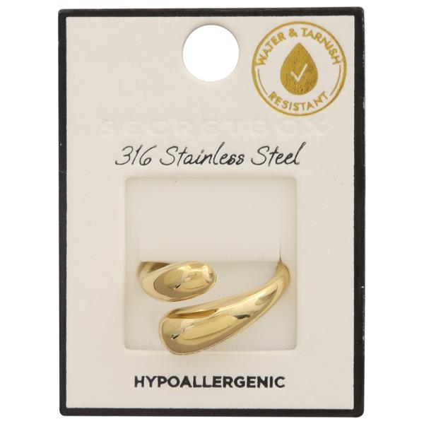 SECRET BOX 316 STAINLESS STEEL RING