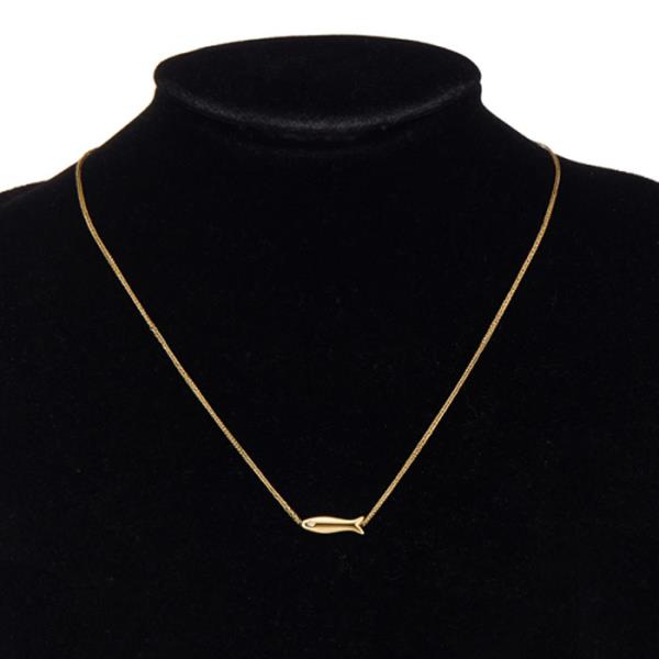 STAINLESS STEEL FISH NECKLACE
