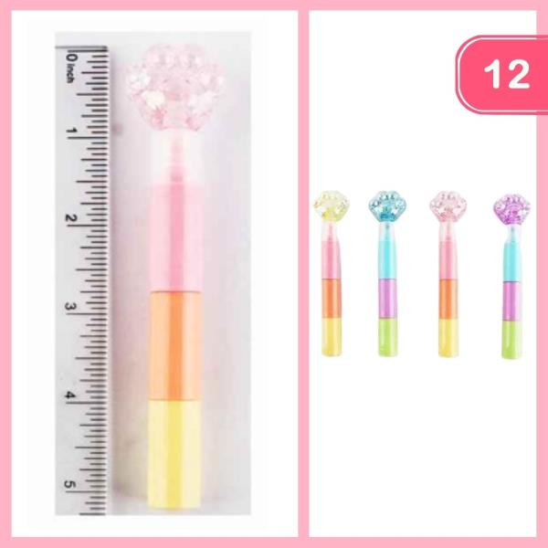 PAW TOPPER MULTI COLOR MARKER (12 UNITS)