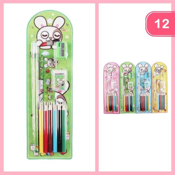 STATIONERY KIDS SET (12 UNITS)