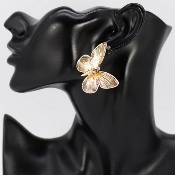 BUTTER POST EARRING