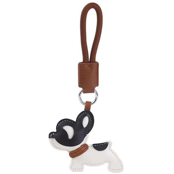 CUTE PUPPY BAG CHARM KEYCHAIN