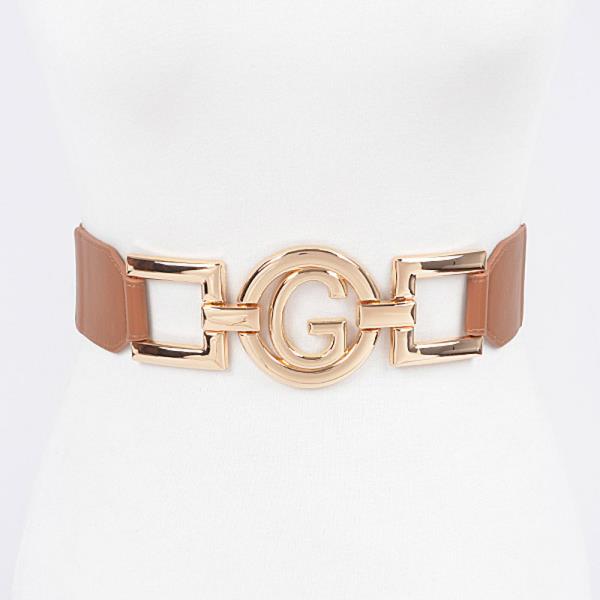 MULTI METAL BUCKLE BELT ELASTIC PLUS SIZE BELT