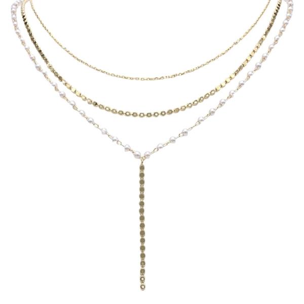 LAYERED SNAKE CHAIN NECKLACE