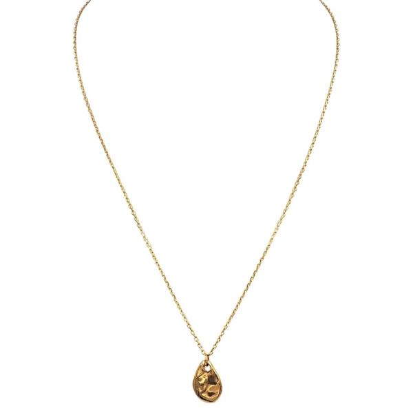 STAINLESS STEEL TEARDROP HAMMER PDT NECKLACE
