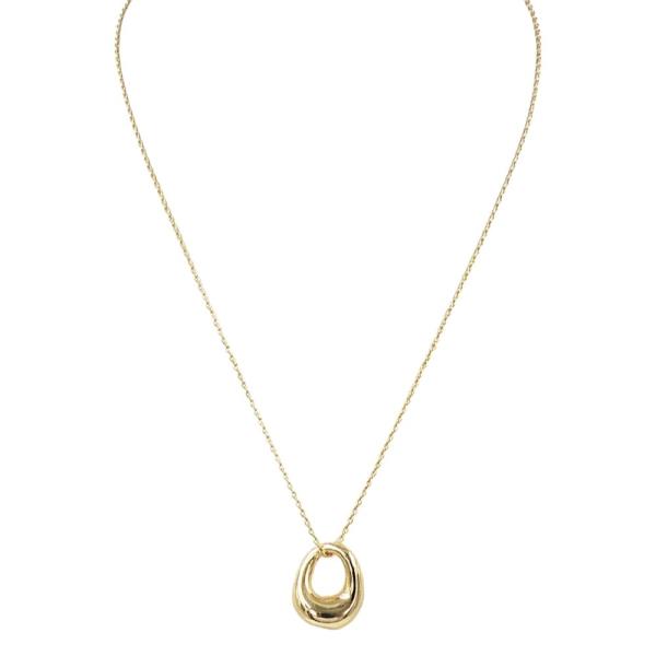 OVAL PENDANT NECKLACE