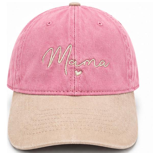 TWO TONE MAMA BASEBALL CAPS