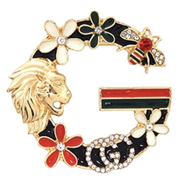 LETTER "G," BROOCH
