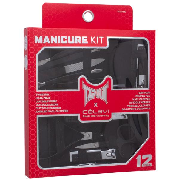 CELAVI X TAPOUT 12PC MANICURE KIT SET