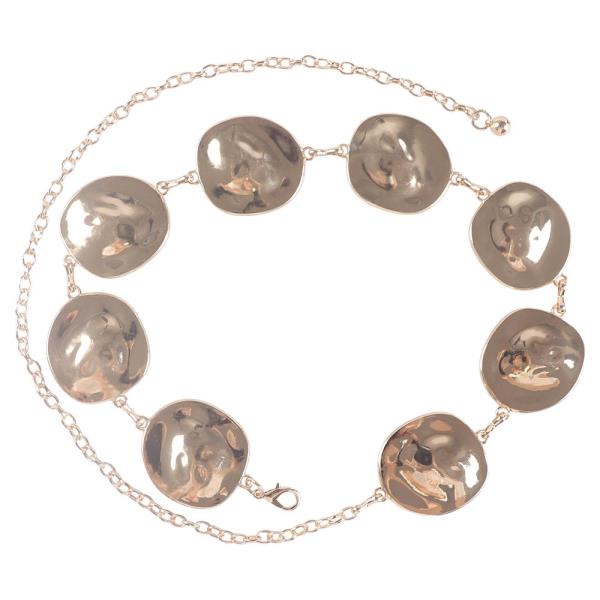WESTERN METAL ROUND CHAIN BELT